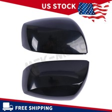 1 Pair New Black Mirror Upper Cover Cap For 2014-2018 Subaru Forester 91059FJ010 picture