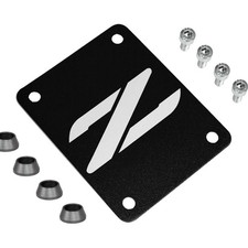 ZSPEC Black PTU Holes Cover Plate for Z32 300zx, Billet Black Plate - Gunmetal picture