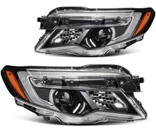 Pair 2-Pin Halogen Headlights For 2016-2018 Honda Pilot 2017-2020 Ridgeline picture