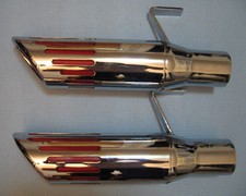 1971-74 Roadrunner Charger 2.5”inch Stainless slotted tips picture