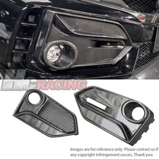 Carbon Fiber Fog Light Surround Cover For Honda Civic FK8 Type R 17-21 OE-Style picture