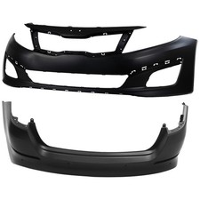 Pair Set of 2 Bumper Covers Front & Rear for Kia Optima 2014-2015 picture