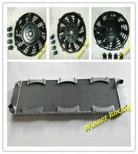 Alunimum Radiator +Mounting+Fans for LOTUS Esprit S4/SE/S4s/V8/GT/ GT3 1988-2004 picture
