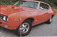 1969 PONTIAC GTO JUDGE HARDTOP MODS 6 page Color Article picture