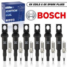 6X Ignition Coil +6X Spark Plug for BMW 128i 335i 328i 528i 535i X3 X5 OEM UF592 picture