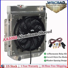 Radiator For 1960-1966 1965 1964 Ford Mustang Falcon Ranchero Comet V8 Aluminum picture