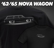 Chevy Nova Wagon T-Shirt '62-'65 Chevrolet SS II First Gen 1962 1963 1964 1965 picture