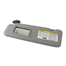 NEW OEM Gray Left Driver Side Sun Visor w/ Light For Toyota Highlander 2008-2013 picture
