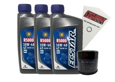 OEM 2002-2021 Suzuki GSX-R750 10w40 Oil Change Kit picture