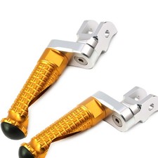 MPRO 1 inch Riser Gold Front Foot Pegs For Triumph Tiger 800 13 14 picture