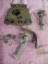 66 67 PONTIAC GTO LEMANS TEMPEST ORIG GM HOOD LATCH, PILOT, NUT, SAFETY CATCH picture