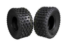 New Tire SET (2x) 20X10-9 Sport Rear ATV TIRES 20 10 9 20x10x9 Pair 2 picture