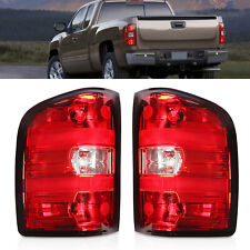 LH+RH Driver Passenger Side Tail Lights for 2007-2013 Chevy Silverado 1500 picture