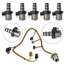 F4A41 Transmission Shift Solenoid Kit with Harness For Mitsubishi Hyundai F4A42 picture