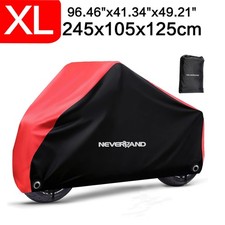 NEVERLAND XL Motorcycle Cover Waterproof Heavy Duty Storage Outdoor Protector picture