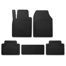 Trimmable Floor Mats Liner Waterproof for BMW Rubber Black 5Pcs picture