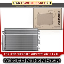 A/C Condenser with Receiver Drier for Jeep	Cherokee 2019- 2021 2.0L 68399029AA picture