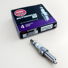 4x NGK 92274 LKAR7AHX-S Ruthenium HX Spark Plugs for Ignition Wire gp picture