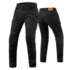 J.A.G. Motorcycle Cargo Pants for Men – Slim Fit Riding Jeans Twill Fabric picture