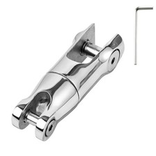 Boat Anchor Chain Swivel Connector 316 Stainless Steel 3/8 In 1/2 In 360 picture