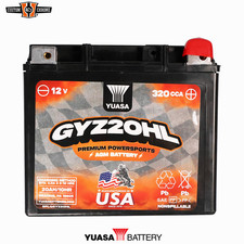 GYZ20HL Sealed Factory Activated YUASA AGM Battery Fit For Harley Softail Yamaha picture