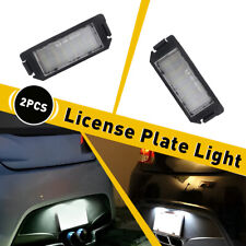 For 10-19 Kia Soul / Veloster Genesis 2D White SMD LED License Plate Lights Pair picture
