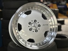 New 18x8.5 ET18 18x9.5 ET20 Aero Classic Mercedes (4 Wheels) 300SEC 500 SEC W126 picture