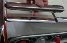 NICE 1960 Chevy Outer DRIVER FIN Corner Trim Molding Stainless Impala Belair picture