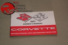 1971 71 Chevrolet Corvette Vette Owners Owner's Manual picture