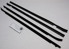 Authentic Felt Weatherstrip Kit 4Pcs for 2 Door 1977-79 Cadillac Brougham picture