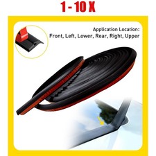 1-10X 10MMx5M T-shape Universal Roof Seal Strip Trim Top Windshield Rubber Seal picture