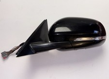 2016-2020 JAGUAR XE DRIVER SIDE MIRROR LEFT 2128.5001-LH OEM USED BLACK picture