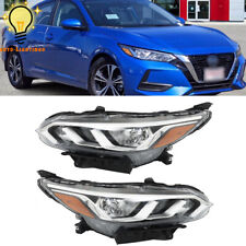 For Nissan Sentra S/SV 2020-2023 Headlights Headlamps Halogen Left&Right Side picture