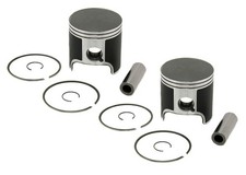 2 SPI Standard Bore Piston Kits For Arctic Cat 700 Snowmobiles 2003-2006 79.7mm picture