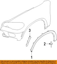 BMW OEM 09-26 X3 Fender Exterior Trim-Wheel Opng Mldg Rivet 07142151750 picture