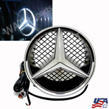 Illuminated Logo For Mercedes Benz Star Badge Light Car Front Grille LED Emblem picture