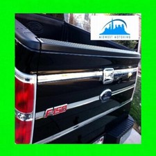 2009-2014 FORD F150 F 150 CHROME TAILGATE TRIM MOLDINGS 6PC 2010 2011 2012 2013 picture