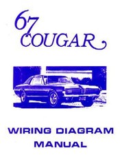 1967 Mercury Cougar Wiring Diagrams Manual picture