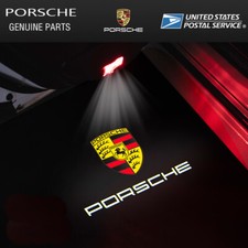 2Pcs HD LED Laser Projector Lights for PORSCHE Cayenne 2011-2017 Macan 2014-2024 picture