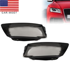 For 2008-2012 AUDI A5 S5 RS5 Headlight Covers Headlamp Lens Shell Left+Right picture