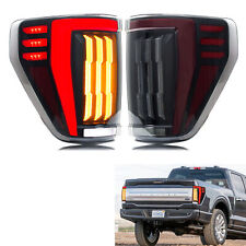 LED Tail Lights For Ford F-150 F150 XL STX 2021 2022 2023 Sequential Rear Lamps  picture