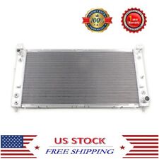 2 Rows All Aluminum Radiator For 2003 2004 2005 2006 2007 08 09 Hummer H2 6.0 V8 picture
