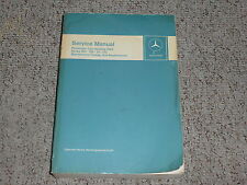 1968-1972 Mercedes Benz 280SL Factory Shop Service Repair Manual 1969 1970 1971 picture