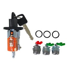 Ignition & Door Lock Cylinder For 1997-2007 Ford F150 F350 F450 F250 and 2 Keys picture