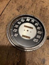 Harley Flathead Panhead Knucklehead 1947 Repop Speedometer Face Plate Orig Bezel picture