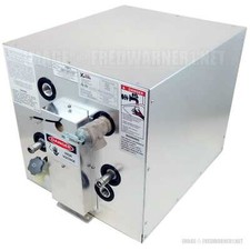 Kuuma 11811 Marine Water Heater 6 Gal Front Heat Exchange + 120V Aluminum picture