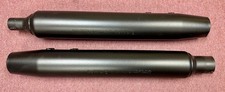 Harley-Davidson 64901268 64901269 Black OEM Muffler/Exhaust Silencer picture