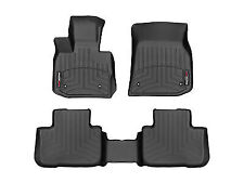 WeatherTech FloorLiner Mats for BMW X3 / X4 - 1st & 2nd Row, Black picture