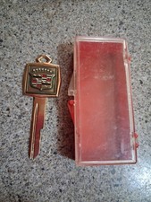 Vintage Uncut Cadillac Gold Crest Key.  picture