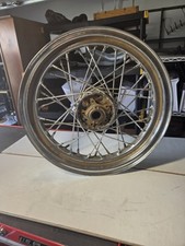 1947 Harley EL Knucklehead Kelsey-Hayes 16x3 40F-705 Star Hub Wheel picture